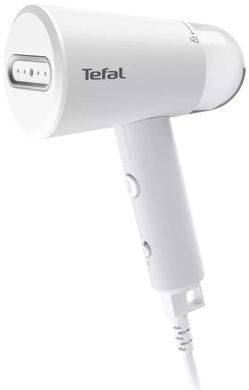 Tefal Відпарювач компактний Origin Travel, 1200Вт, 70мл, постійна пара - 20гр, пластик підошв., білий (372739) DT1020E1 фото