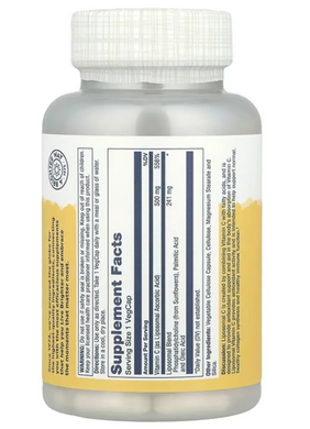 Liposomal Vitamin C 500mg - 100 vcaps