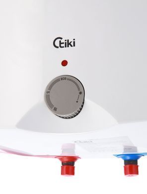 Водонагрівач електр. TIKI компакт GT, 15л, 2кВт, монтаж над мийкою, мех. кер-ння, A, білий, 700188 (383393) GT15OMINI_TIKI фото