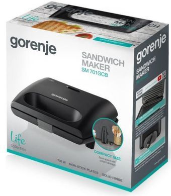Бутербродниця Gorenje SM 703 GCB (SW-008) (6903311) 741592 фото