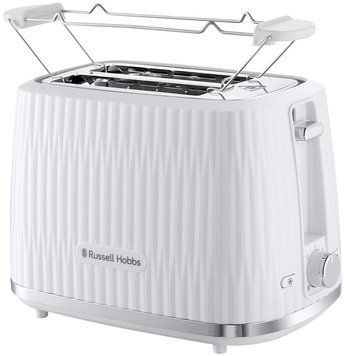 Тостер Russell Hobbs Eden 800Вт, пластик, подогрев, размораживание, белый 27370-56 фото