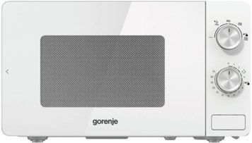Микроволновая печь Gorenje 20л, мех. управл., 800Вт, белый (350729) MO20E1W2 фото