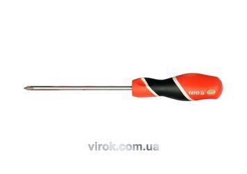 Отвертка крестовая YATO: "Philips" PH2 х 300 мм