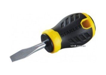 Отвертка STANLEY "Essential" с плоским шлицем 6,5х40 мм.