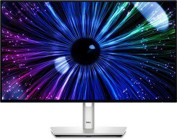Dell Монітор 23.8" U2424HE HDMI, DP, USB-C, RJ-45, Audio, IPS, 120Hz, sRGB 100%, Pivot (372301) 210-BKJF фото