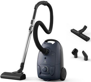 Electrolux Пилосос мішковий, 650Вт, 3л, HEPA13, s-bag, 3 насадки, синій (377254) EB51C2DB фото