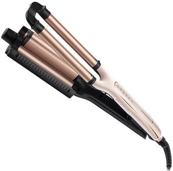 Remington Плойка ProLuxe 4-в-1, для хвиль, 90Вт, темп.режимів-5, D-15mm, 150-210С, кераміка, біло-золотий (332940) CI91AW фото