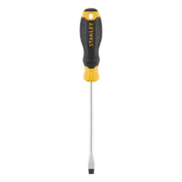 Отвертка плоская STANLEY "Cushion Grip" S/D FLARED: 8 X 150MM
