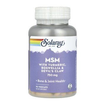 MSM 750mg - 90 cap Solaray