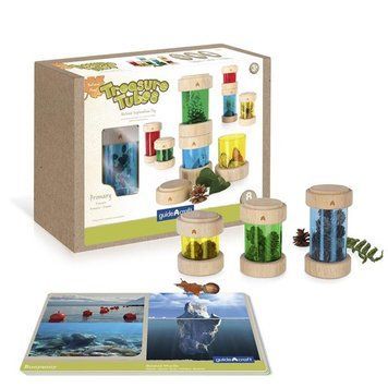 Ігровий набір Guidecraft Natural Play Скарби в кольорових баночках (G3087) dt_2251 фото