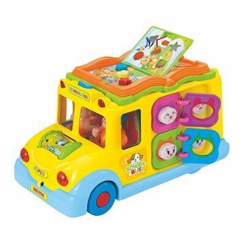 Музична розвивальна іграшка Hola Toys Шкільний автобус (796) dt_2110 фото