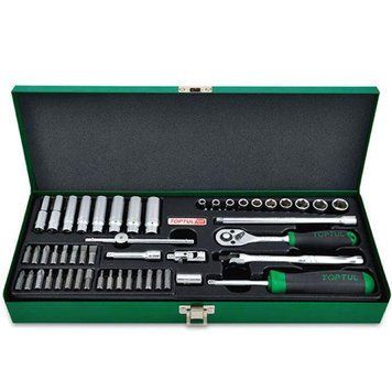 Профессиональный набор инструмента TOPTUL 1/4" 50ед. (12-гр.) GCAD5004