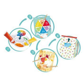 Набор для рисования Hape Смешивание цветов с красками и кистями (E1069) dt_28394 фото