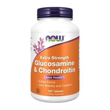 Глюкозамин и хондроитин Now Foods Glucosamine & Chondroitin экстра сила 120 таблеток
