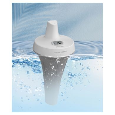 Метеостанция для басейна Sencor, внутр/наруж измерение, AAx2+AAx2, темп-ра, чёрный