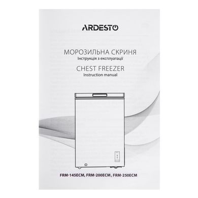 ARDESTO Морозильна скриня, 249л, А++, ST, диспл зовн., режим холодильника, білий (377344) FRM-250ECM фото