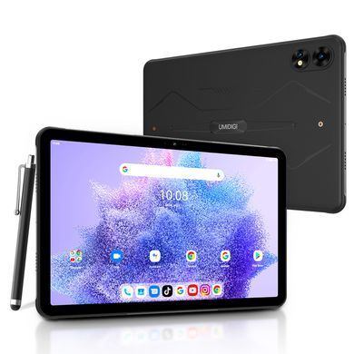 UMIDIGI Планшет Active T1 (MT09) 11" 8ГБ, 128ГБ, LTE, 10000мА&middot;ч, Android, черный 6973553523576 фото
