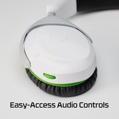 Гарнитура HyperX Cloud Stinger 2 Xbox, mini-jack, бело-зеленый 75X28AA фото