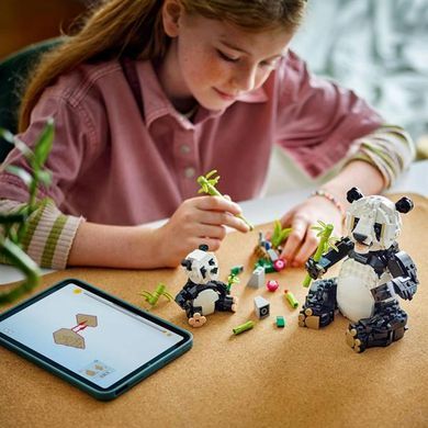 Конструктор LEGO Creator Дикі тварини: пандові 626 деталей (31165)