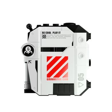 Навушники TWS Gravastar Sirius P5, BT 5.2, IPX4, Defense Mecha (377173) GRAVASTARP5_MECHA_WHT_V2 фото