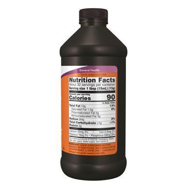 Лецитин Now Foods (Sunflower Lecithin) 473 мл