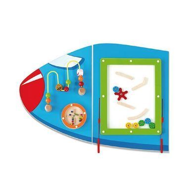 Бізіборд Viga Toys Літачок 5 секцій (50673FSC) dt_13136 фото