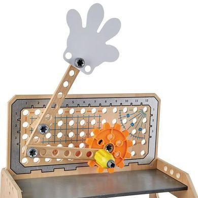 Конструктор Hape Junior Inventor Науковий верстак настільний 58 деталей (E3028) dt_79165 фото