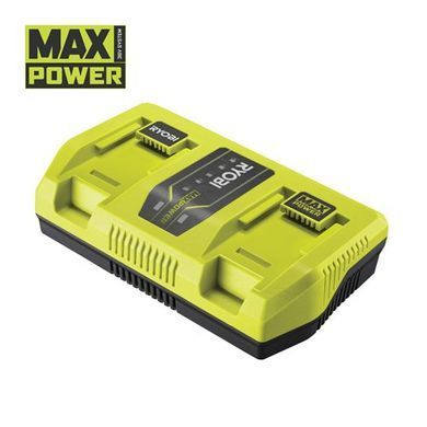 Ryobi Зарядний пристрій RY36C2PA, MAX POWER 36В, двопортовий 6А (360047)