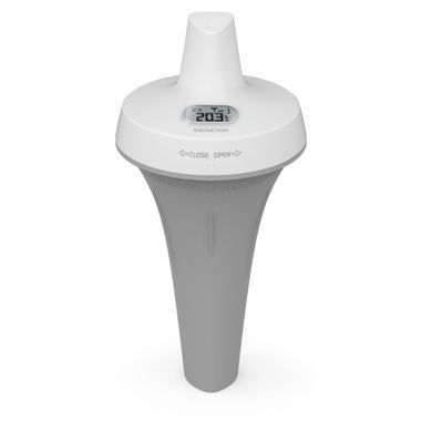 Метеостанция для басейна Sencor, внутр/наруж измерение, AAx2+AAx2, темп-ра, чёрный