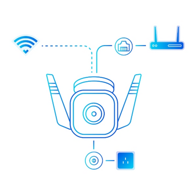Зовнішня Wi-Fi камера TP-Link, Tapo TC65 TP-LINK TC65 3722433 фото