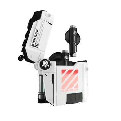 Навушники TWS Gravastar Sirius P5, BT 5.2, IPX4, Defense Mecha (377173) GRAVASTARP5_MECHA_WHT_V2 фото