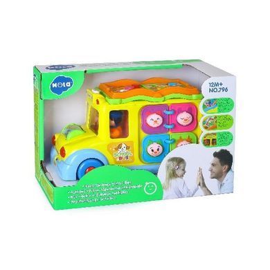 Музыкальная развивающая игрушка Hola Toys Школьный автобус (796) dt_2110 фото