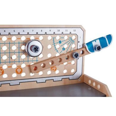 Конструктор Hape Junior Inventor Науковий верстак настільний 58 деталей (E3028) dt_79165 фото