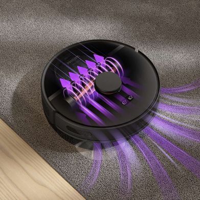 Philips Робот-пилосос Series 3000, h=34см, вологе прибирання, конт пил -0.35л, вода -0.3л, автон. робота до 200хв, НЕРА 11, чорний (373869) XU3000/01 фото