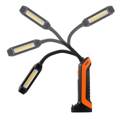 Аккумуляторная лампа NEO 99-102 COB 400 лм, 4 Вт, фонарь 1 Вт, USB-C, магнит, IK07 99-102 фото