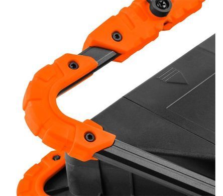 Прожектор на батарейках Neo Tools, треугольный, ААх4, 22x220x45мм, 800лм, 10Вт, 3 функции освещения, белый/красный свет.