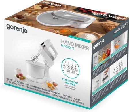 Стаціонарний міксер Gorenje M 500 DCS (739685) (7112063) 739685 фото
