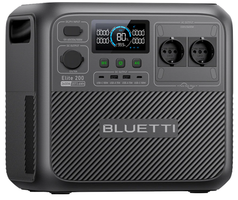 Зарядна станція 2600W Bluetti Elite 200 V2, 2073,6Wh, LiFePO4 Elite200V2 фото