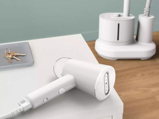 Tefal Відпарювач компактний Origin Travel, 1200Вт, 70мл, постійна пара - 20гр, пластик підошв., білий (372739) DT1020E1 фото