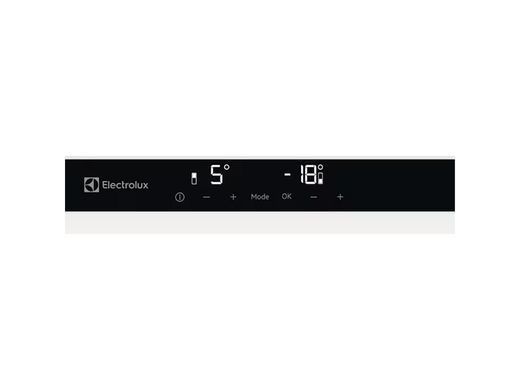 Electrolux Холодильник встраиваемый с нижн. мороз., 188x55х55, холод.отд.-215л, мороз.отд.-61л, 2дв., А++, Combi, инв., диспл внутр., белый RNT6TE19S фото