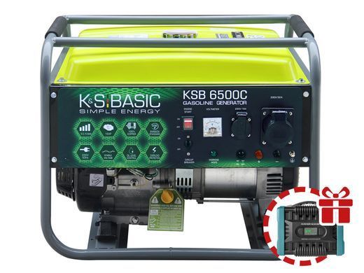 Бензиновый генератор KSB 6500C KSB 6500C фото