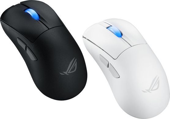 ASUS Миша ROG Keris II Ace, RGB, USB-A/WL/BT, чорний (376751) 90MP03N0-BMUA00 фото