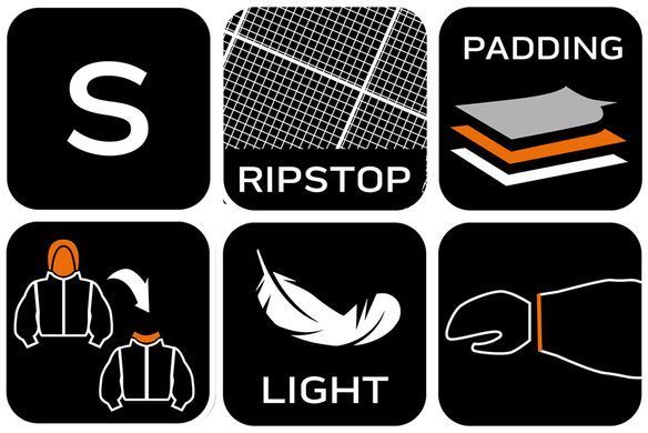 Куртка пуховая NEO TOOLS 81-576-1 Mix&Match, стеганая, черная