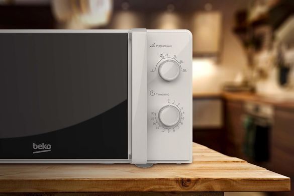 Микроволновая печь Beko, 20л, мех.управл., 700Вт, белый (389321) MOC20100WFB фото