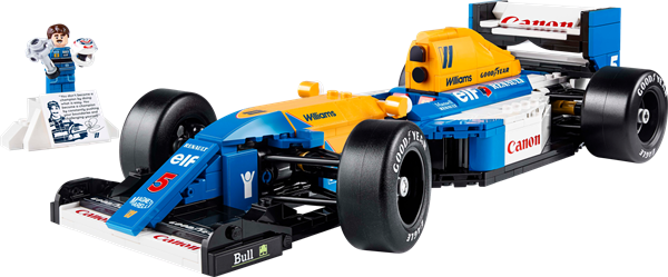 Конструктор LEGO Icons Williams Racing FW14B і Найджел Менселл 799 деталей (10353)
