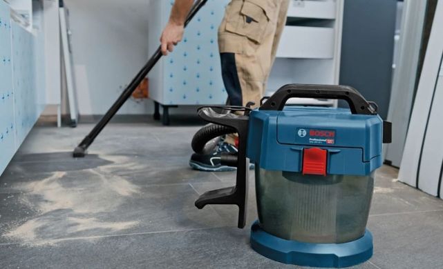 Bosch Пилосос професійний акумуляторний GAS 18V-10 L, 18В, 90мБар, без АКБ та ЗП (346664) 0.601.9C6.302 фото