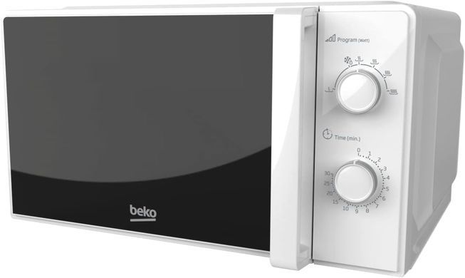 Микроволновая печь Beko, 20л, мех.управл., 700Вт, белый (389321) MOC20100WFB фото