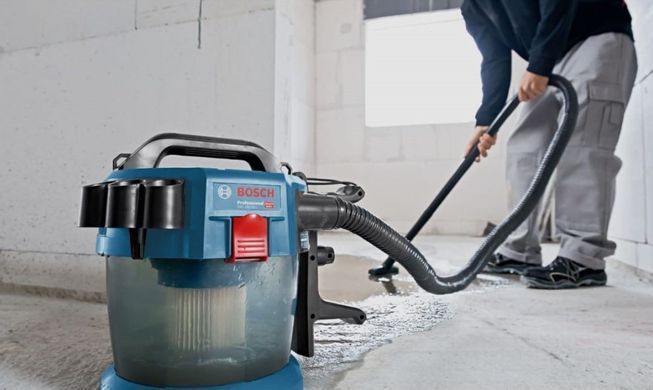 Bosch Пилосос професійний акумуляторний GAS 18V-10 L, 18В, 90мБар, без АКБ та ЗП (346664) 0.601.9C6.302 фото