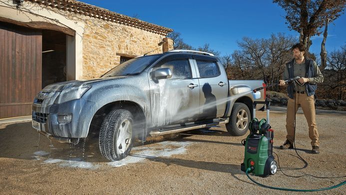 Мінімийка високого тиску Bosch Advanced Aquatak 160 2600Вт 160бар 570л/год шланг 8м 23кг (295485) 0.600.8A7.800 фото
