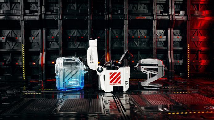 Навушники TWS Gravastar Sirius P5, BT 5.2, IPX4, Defense Mecha (377173) GRAVASTARP5_MECHA_WHT_V2 фото